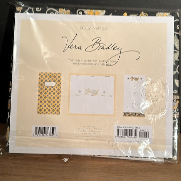 NWT Vera Bradley 3 pc desk set - Picture 2 of 4